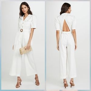 Red Carter Utility Jumpsuit